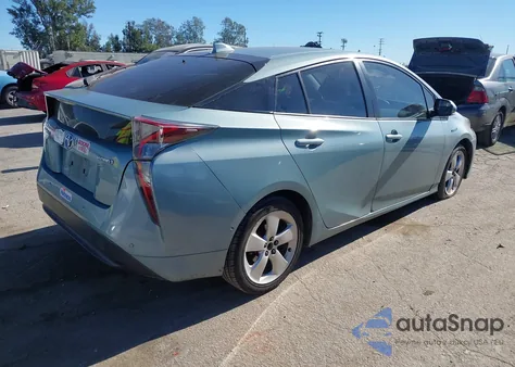 2016 Toyota Prius Four from USA, damaged, VIN JTDKARFU2G3002376